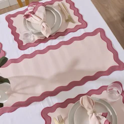 Maya Scalloped Table Runner