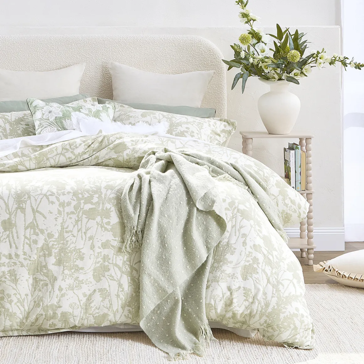Mirelle Floral Quilt Cover Set