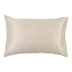 Mulberry Silk Natural Striped Pillowcase