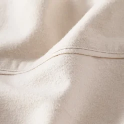Natural Cotton Flannelette Sheet Set