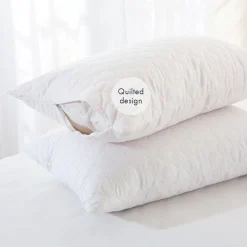 Natural Cotton Queen Pillow Protector