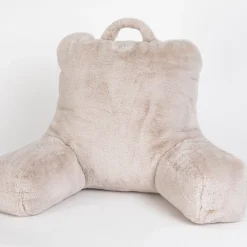Nevada Faux Fur Bed Rest Reading Pillow
