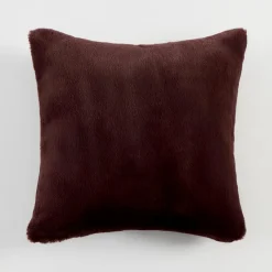 Nevada Faux Fur Square Cushion