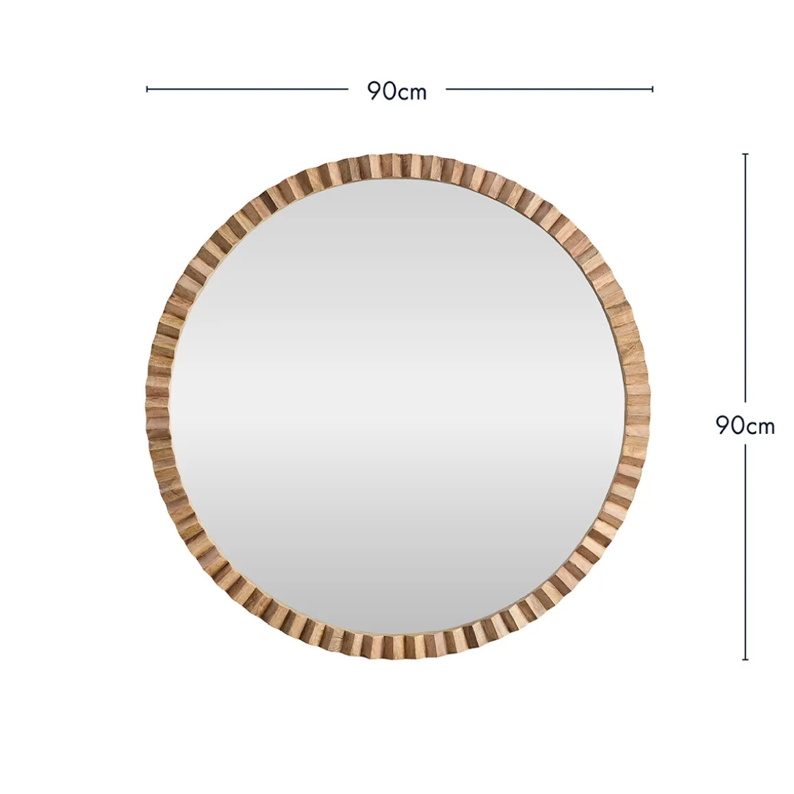 Oliver Round Mirror