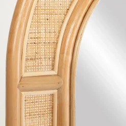 Otto Rattan Arch Floor Mirror