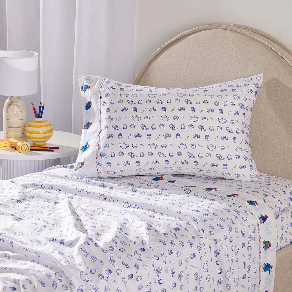 Paddington Bear Printed Sheet Set
