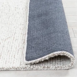 Pebbles Beige Large Wool Floor Rug