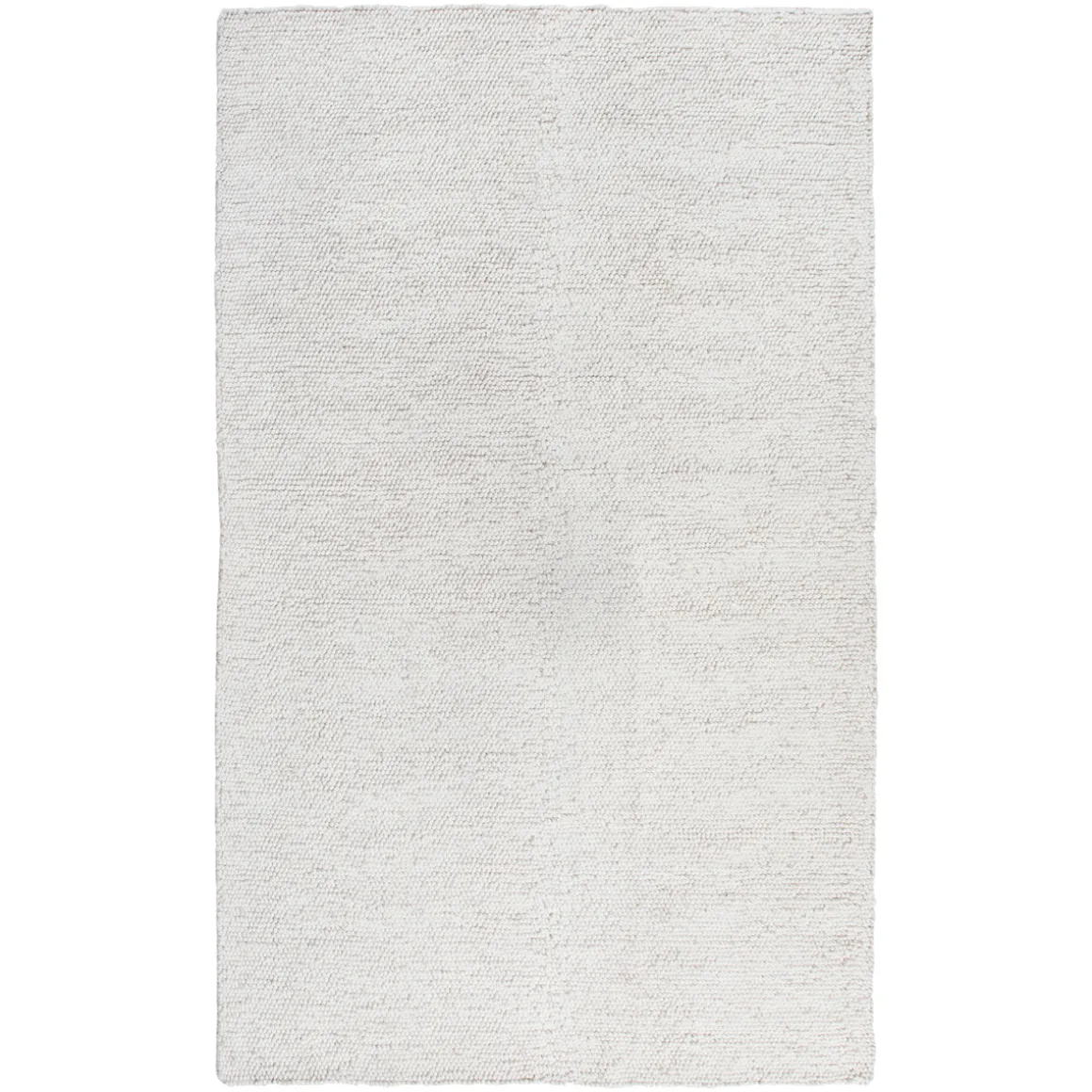 Pebbles Beige Medium Wool Floor Rug