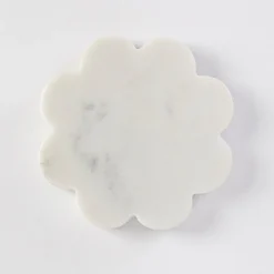 Petal Marble Coaster Set of 2