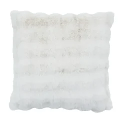 Prague Faux Fur Large Square Cushion