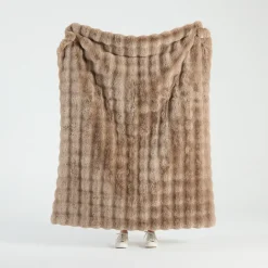 Prague Faux Fur Throw