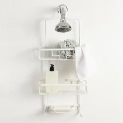Riley White Shower Caddy