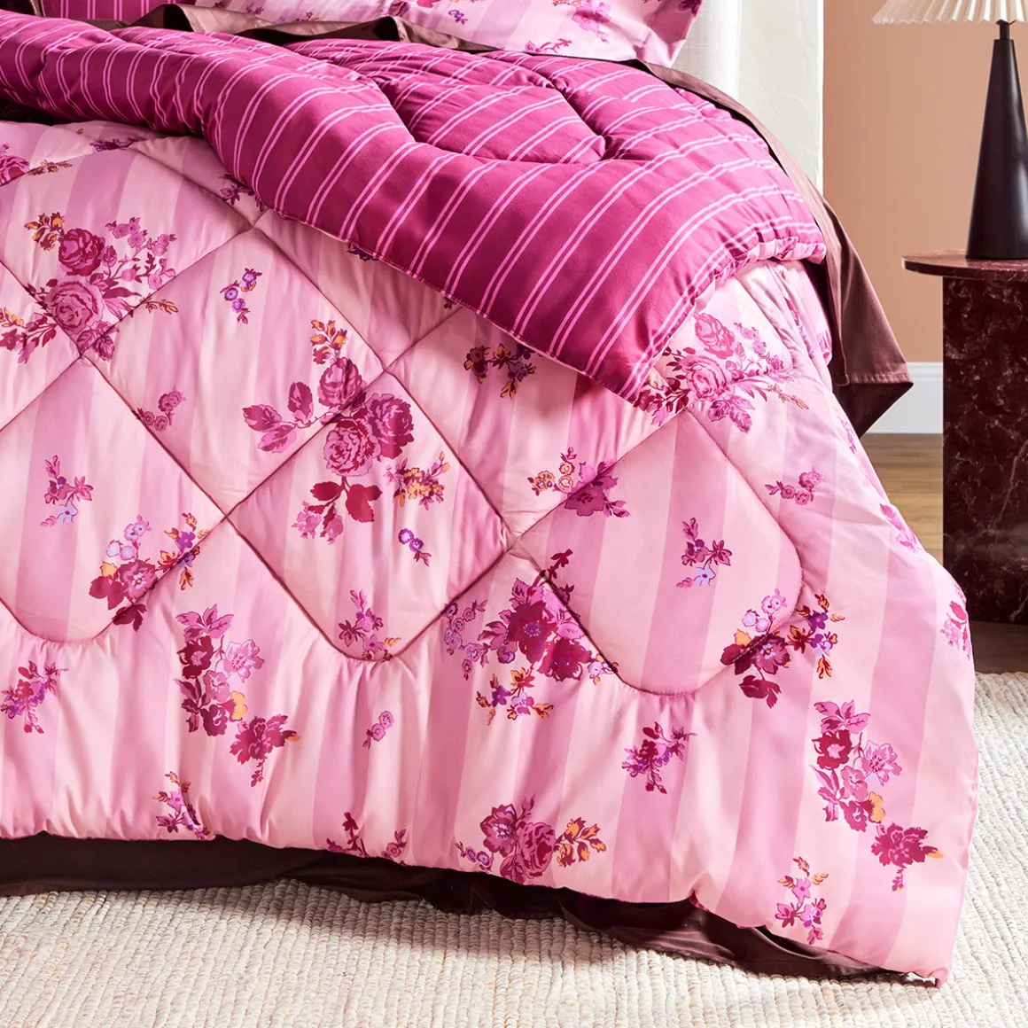Rosabelle Floral Comforter Set