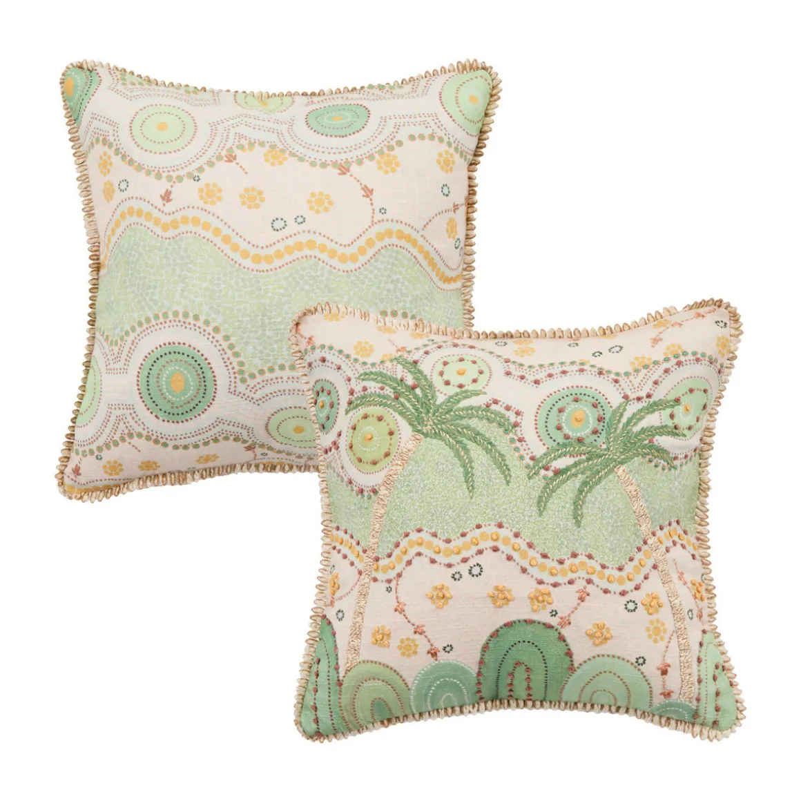 Sacred Stillness by Domica Hill Cushion