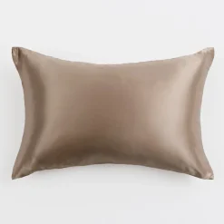 Sand Mulberry Silk Plain Pillowcase