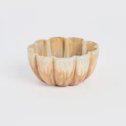 Savannah Glazed Scalloped Bowl