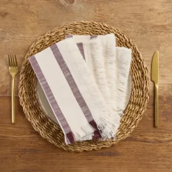 Sawyer Stripe Napkin 4 Pack