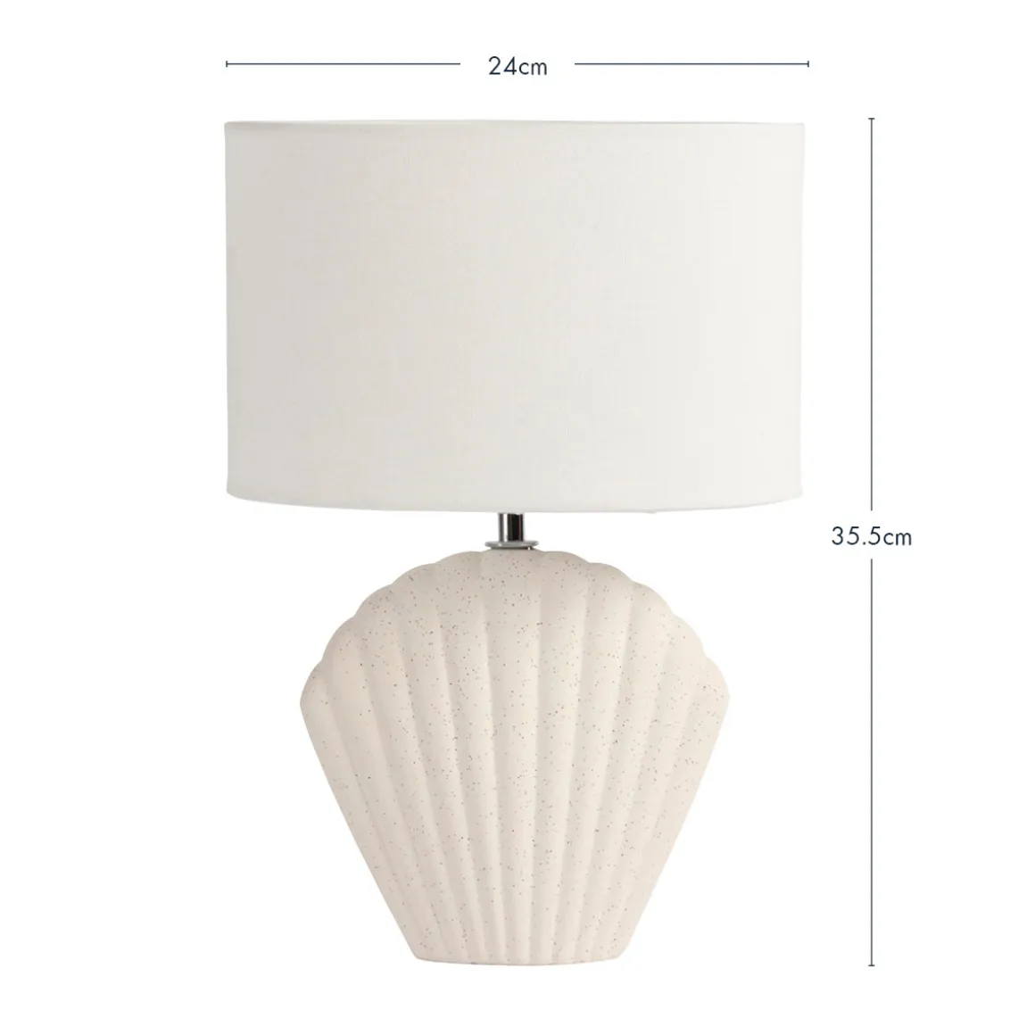 Seashell 36cm Table Lamp