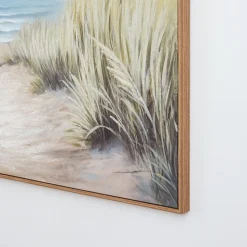 Seaside Reflections Framed Canvas Wall Art