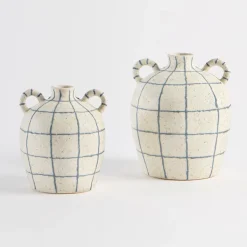 Siba Check Vase