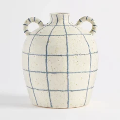 Siba Check Vase