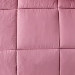 Snoozi Cube Dusty Pink Microfibre Comforter Set