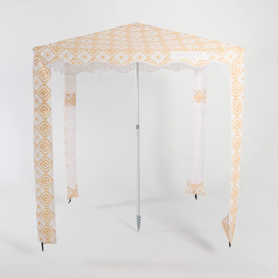 Solaire Sun Scalloped Cabana
