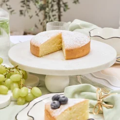 Solando Marble Cake Plate