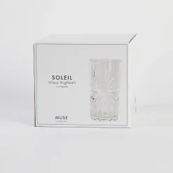 Soleil Glass Highball Glass Set of 4