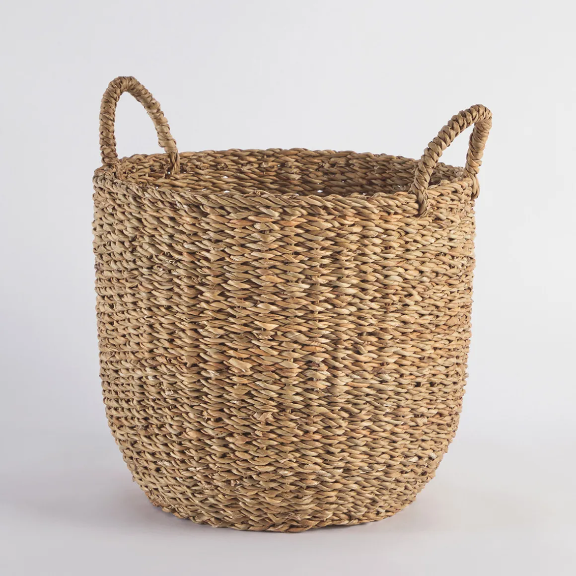 Sutton Round Basket with Handles