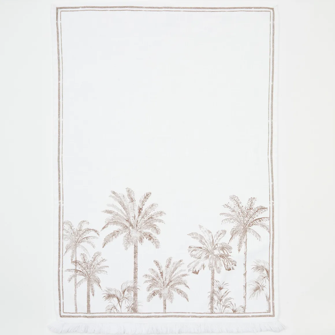 Tahiti Natural Tea Towel Set of 2