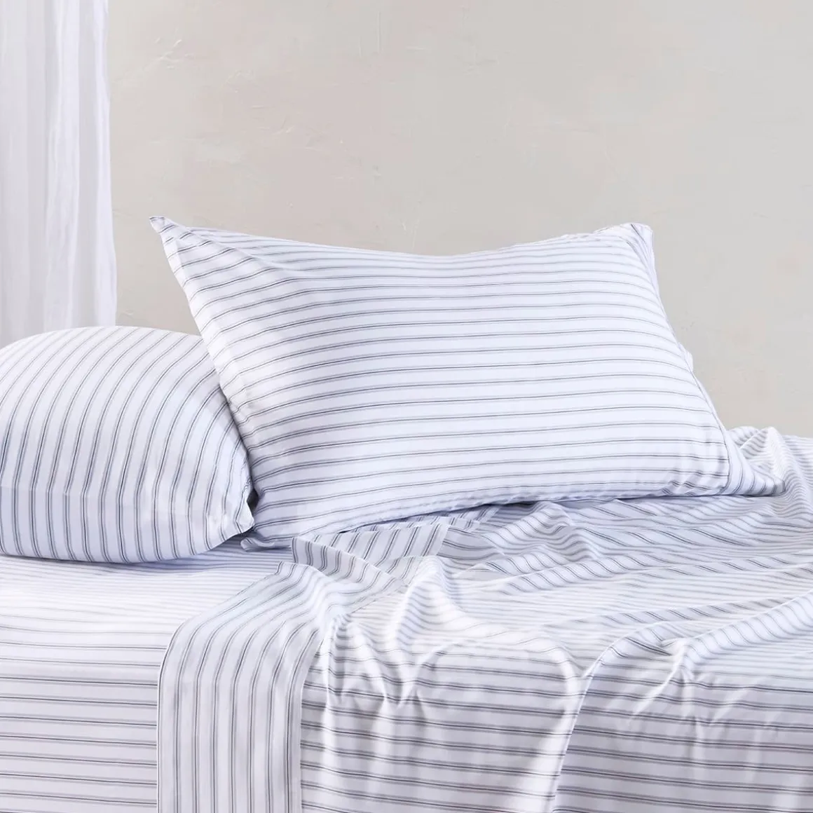 400TC Bamboo Cotton Standard Pillowcase Pair