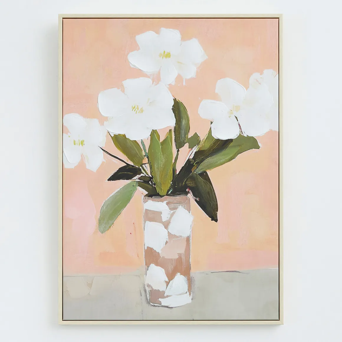 The Bouquet Framed Canvas Wall Art