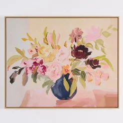 The Vase Garden Framed Canvas Wall Art