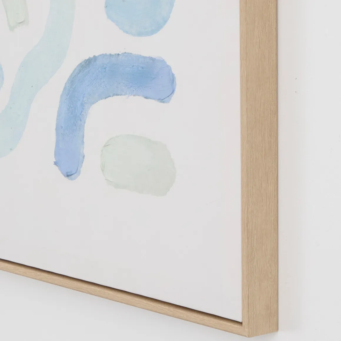 Tide Lines Framed Canvas Wall Art