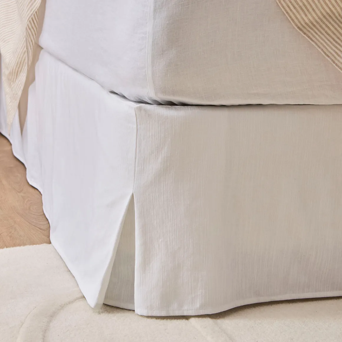 Washed Linen Look Cotton Valance