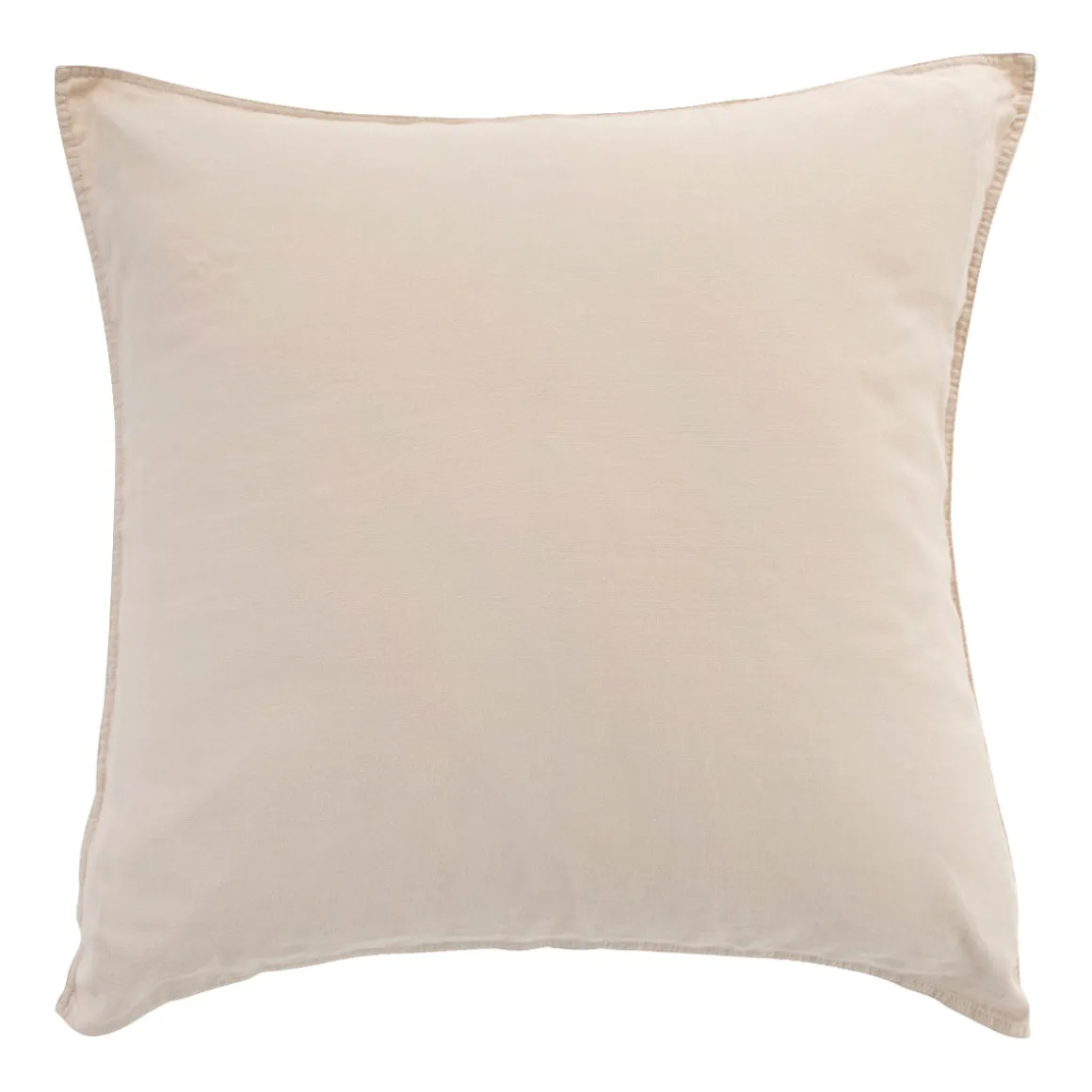 Washed Linen Look Natural European Pillowcase