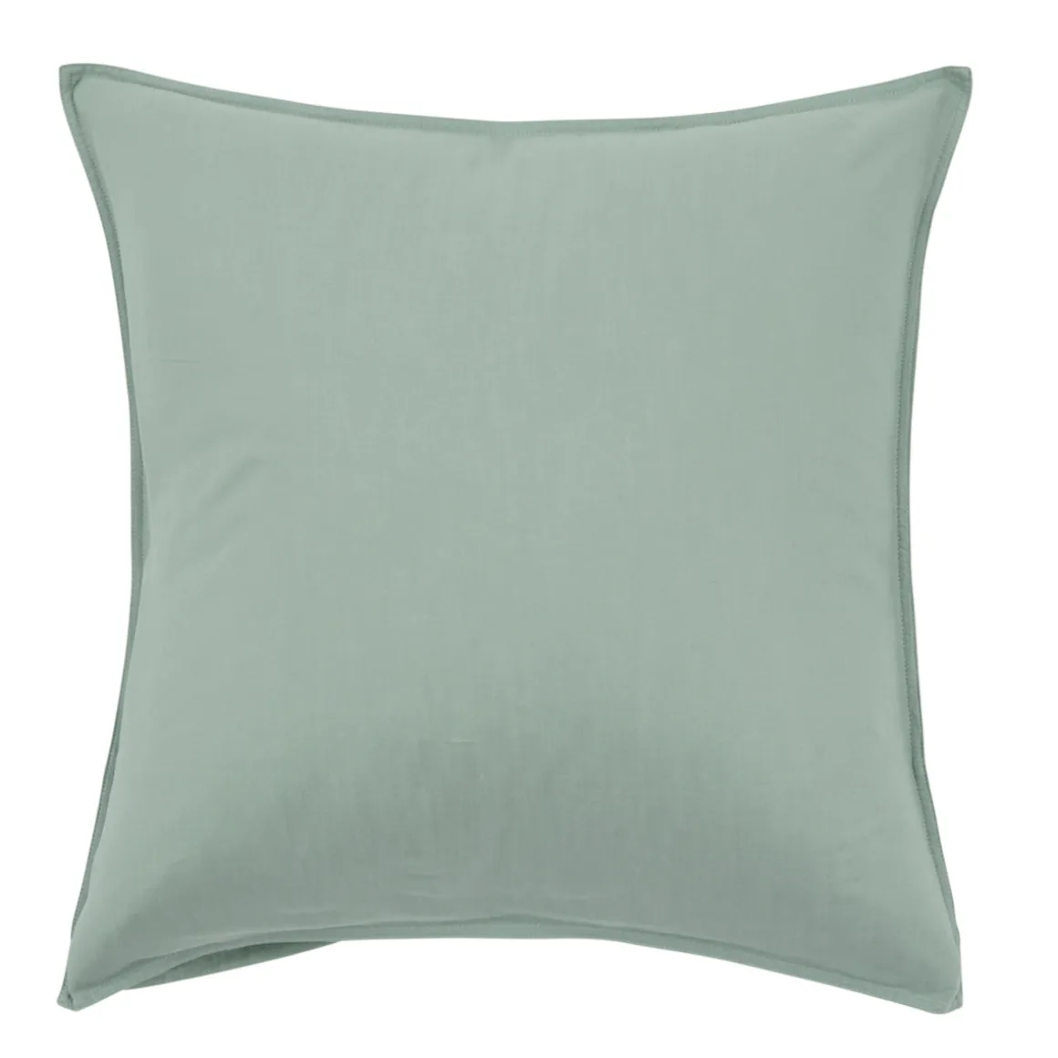 Washed Linen Look Sage Green European Pillowcase