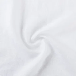 Washed Linen White Sheer Curtain Pair 180 x 250cm
