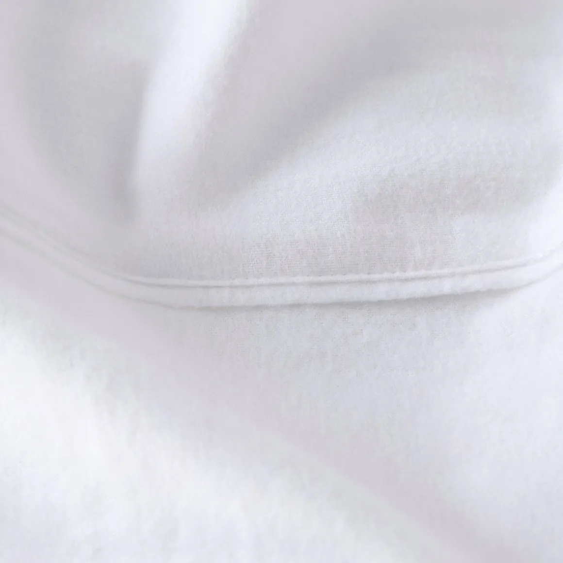 White Cotton Flannelette Sheet Set