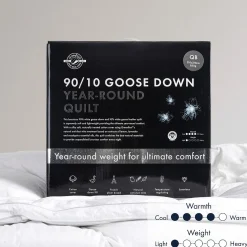 Year Round 90/10 Goose Down Quilt